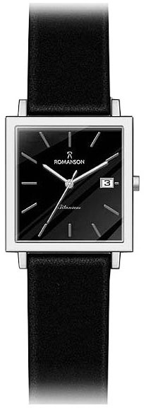 Мужские наручные часы Romanson DL2133SMW(BK)