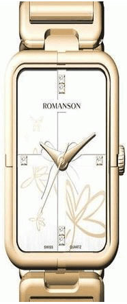 Женские наручные часы Romanson RM0356LG(WH)